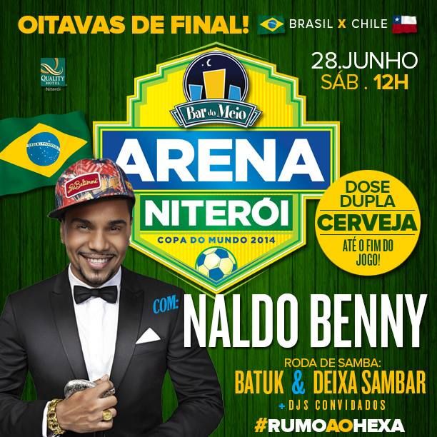 Arena Niterói sábado 28/06 Bar do Meio Piratininga Noite