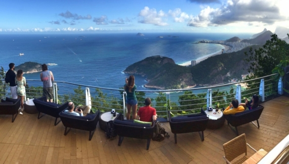 Clássico Sunset Club, uma vista apaixonante no topo do Pão de Açúcar