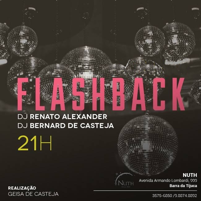 Flashback segunda 12/01 Nuth Lounge Noite Rio de Janeiro