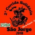 2° Corrida Solidária de São Jorge 2018