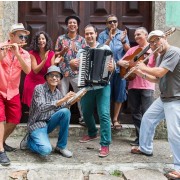 Duas sanfonas e uma orquestra