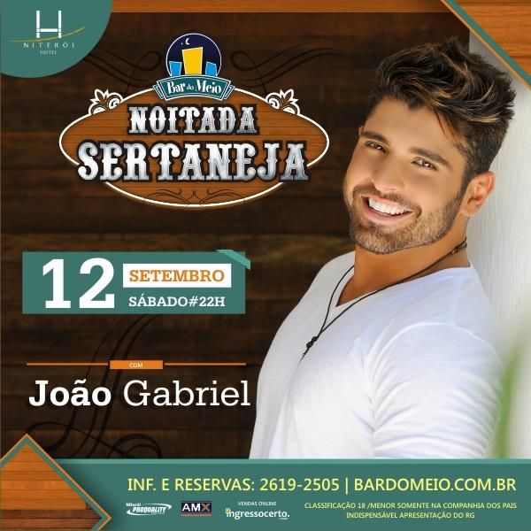 Noitada Sertaneja sábado 12/09 Bar do Meio Piratininga Noite