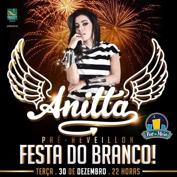PréRéveillon da Anitta terça 30/12 Bar do Meio Piratininga