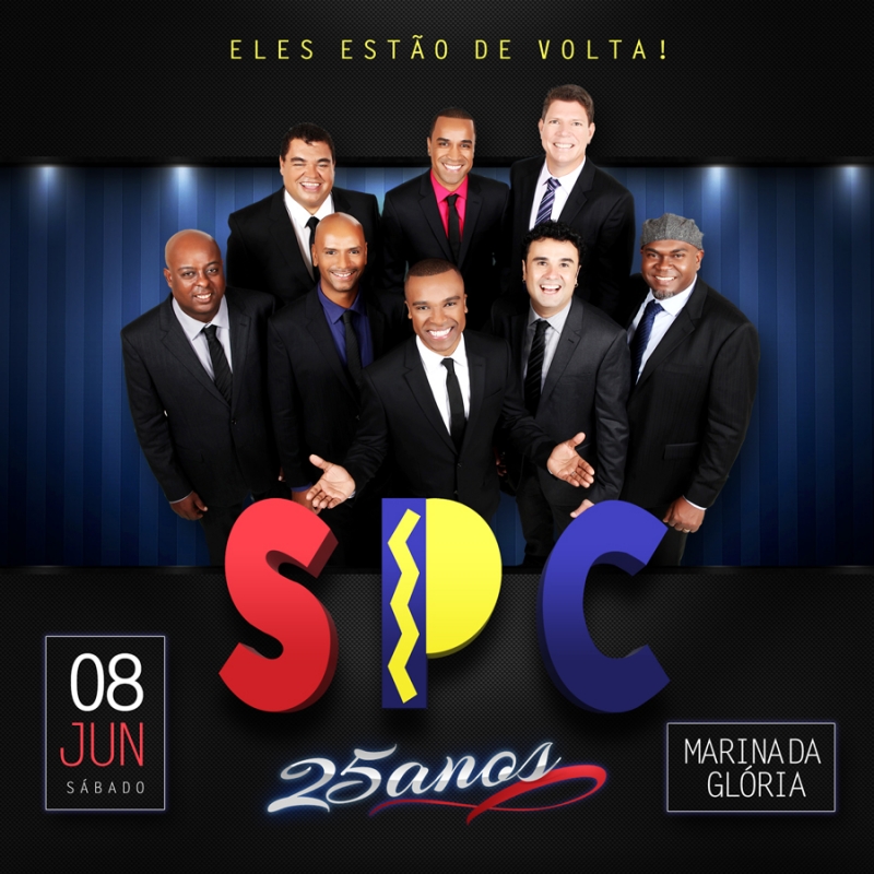 Só Pra Contrariar - SPC 25 anos - sábado - 08/06 - Marina da Glória - Shows  - Rio de Janeiro - Boa Diversão - Boa Diversão - (Evento)